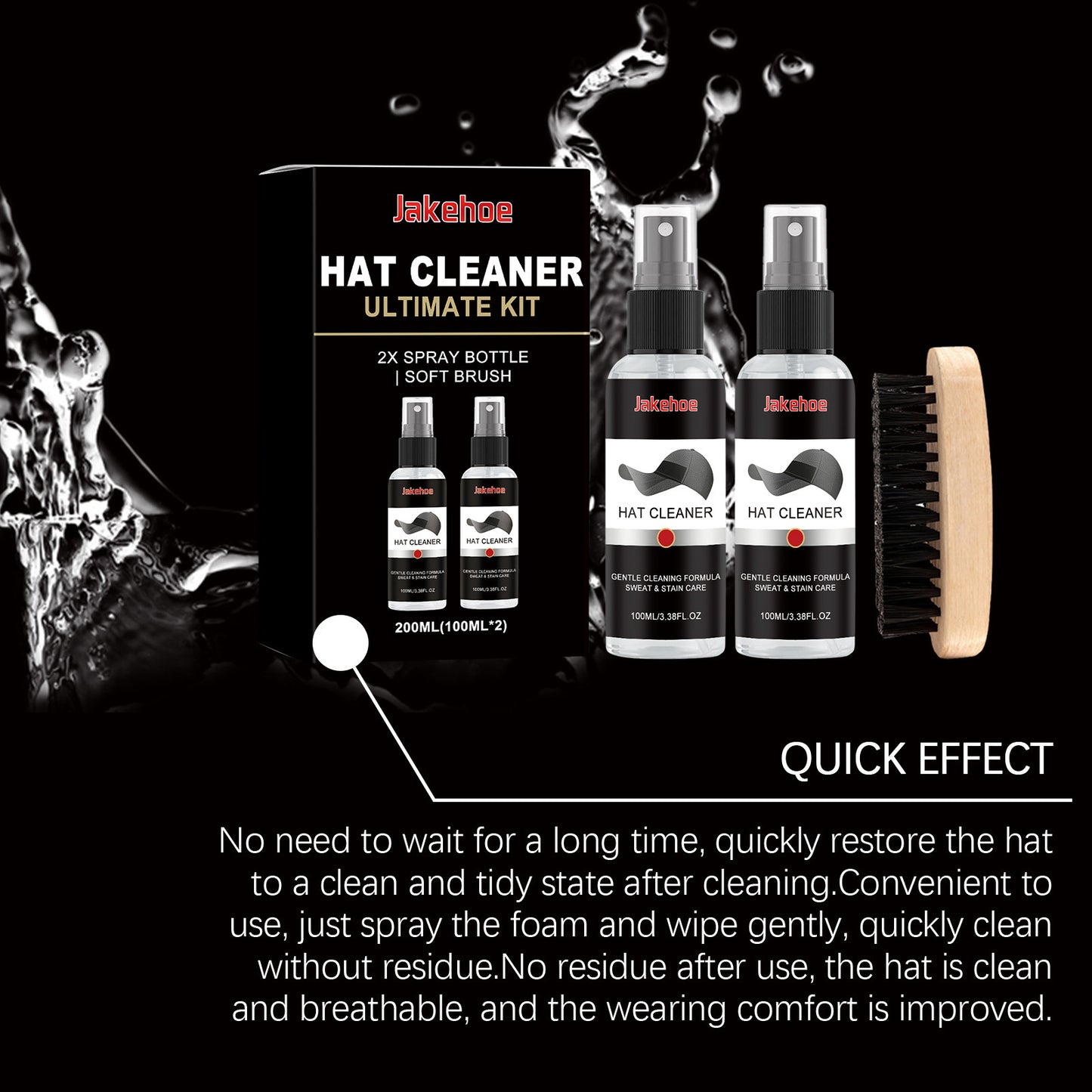 JAKEHOE Baseball Cap Cleaning Kit