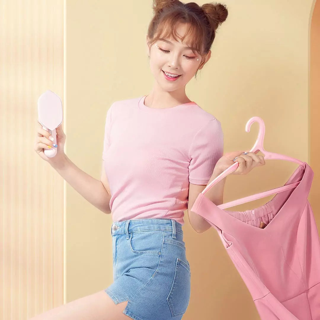 Wireless portable mini dormitory travel iron