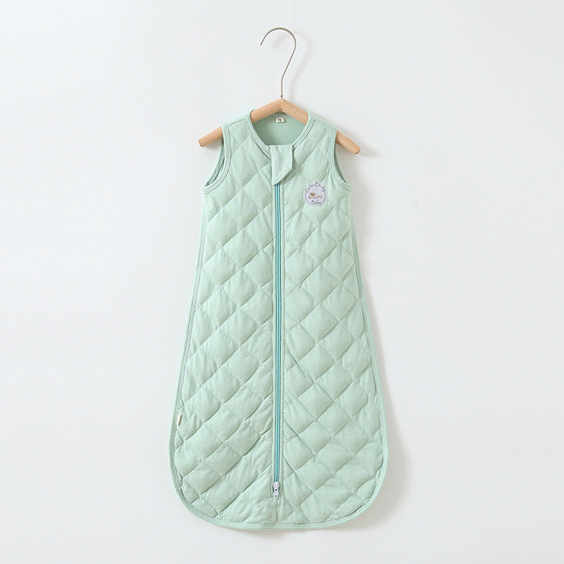 Baby Cotton Sleeping Bag – Quilted Newborn Wearable Blanket