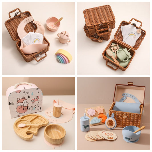 Baby tableware gift box set