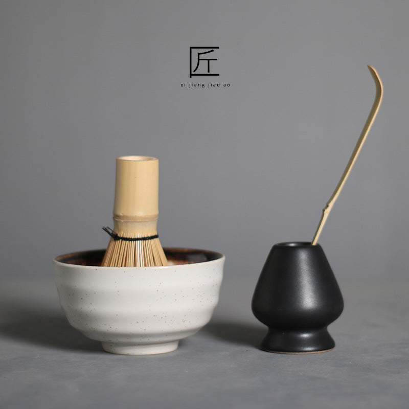 Japanese style matcha set