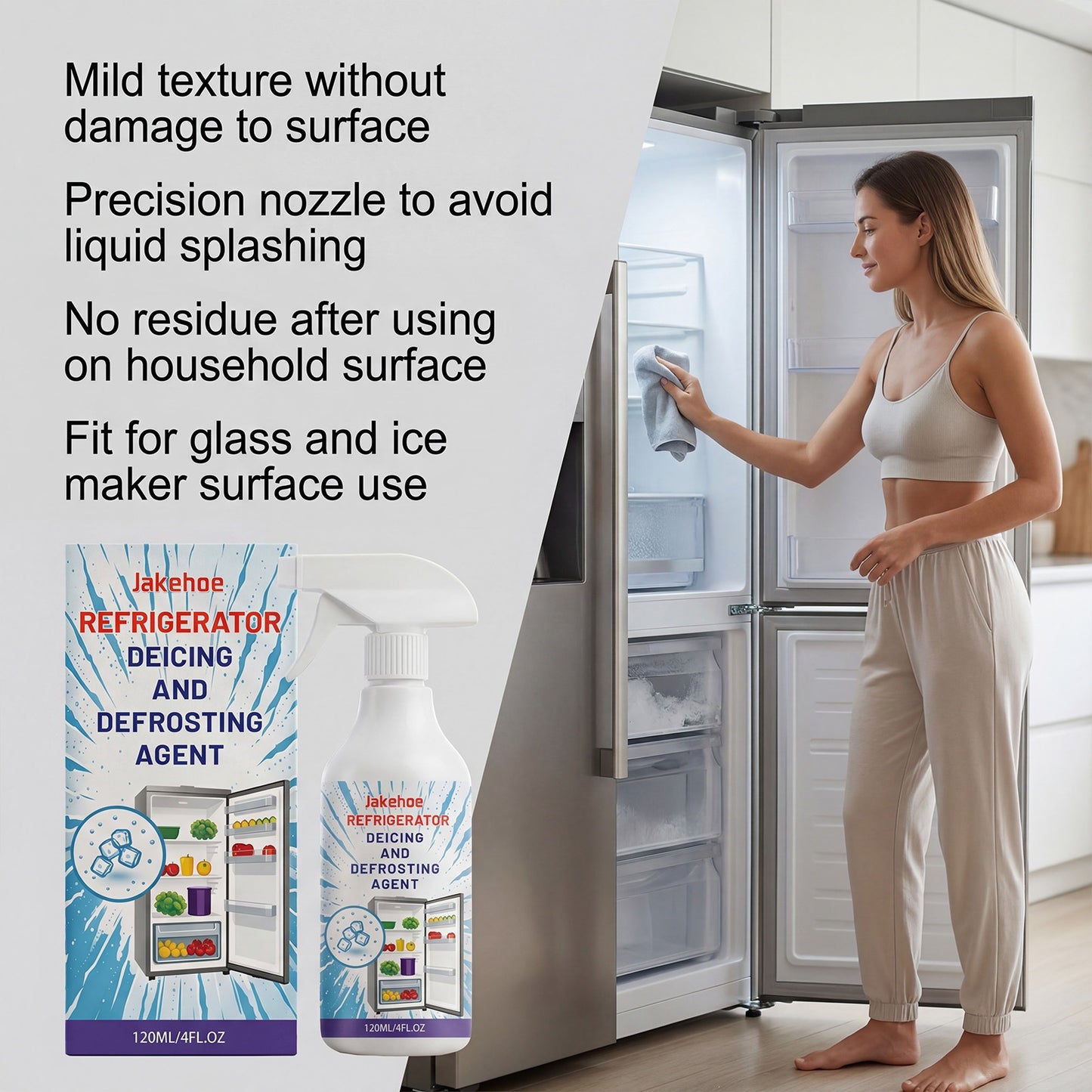 JAKEHOE Refrigerator Defrosting Spray