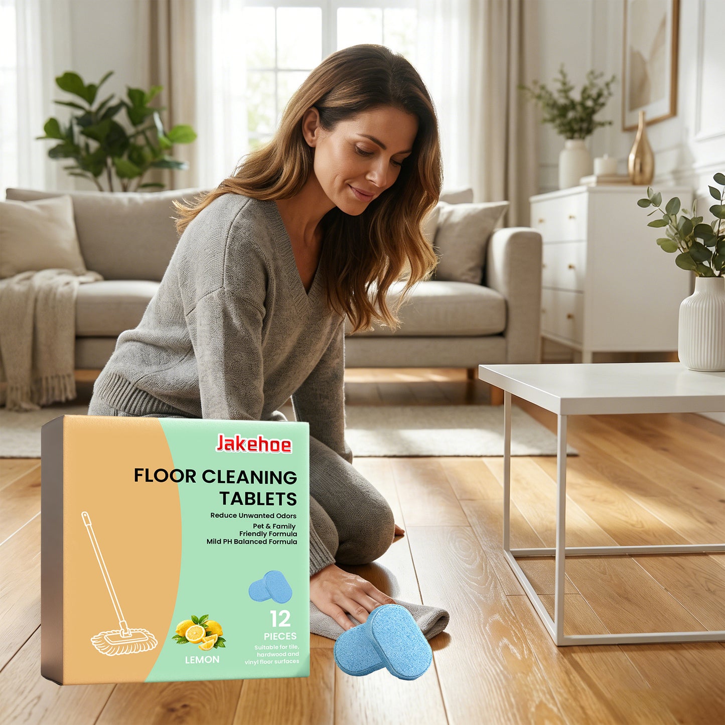 JAKEHOE Floor Cleaning Tablets