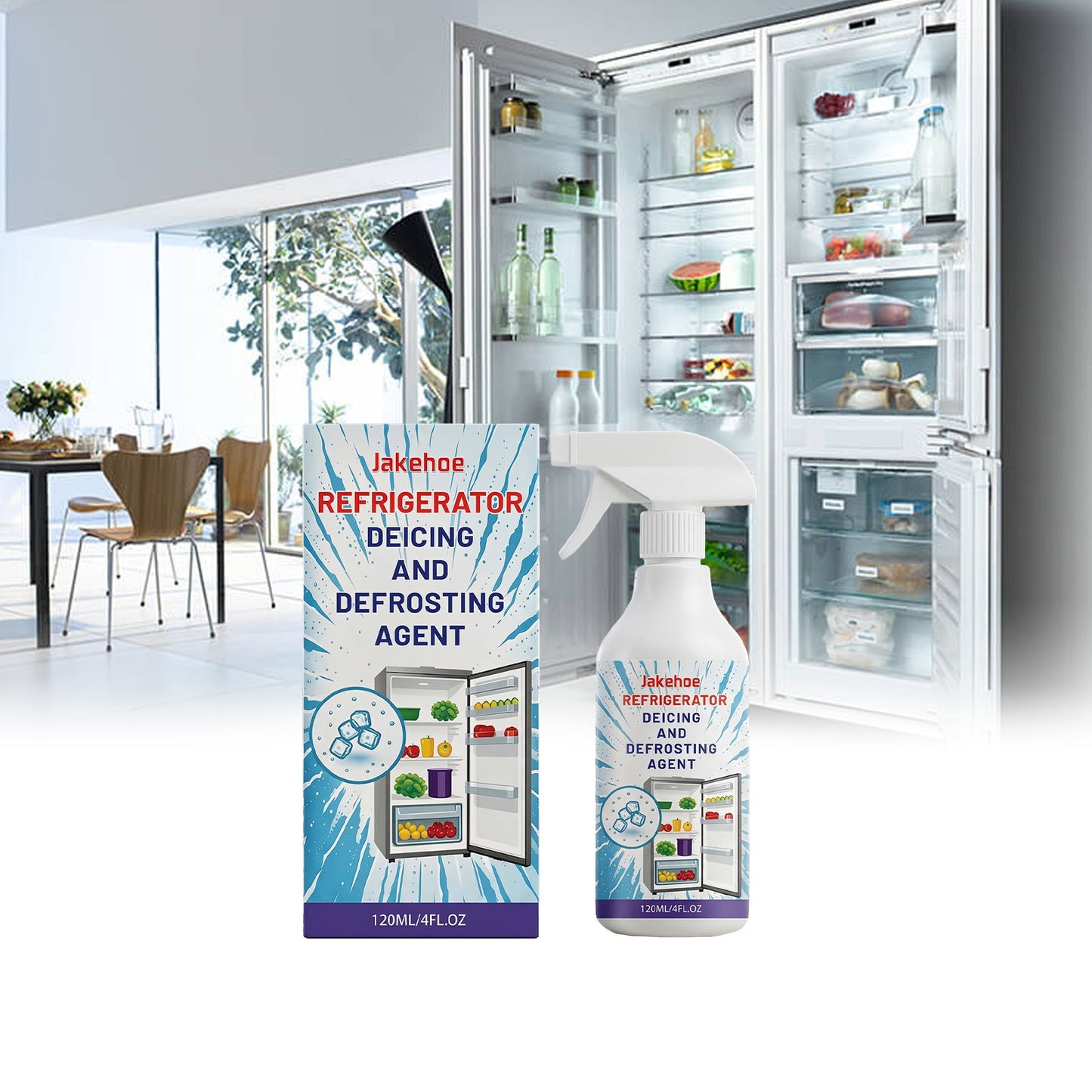 JAKEHOE Refrigerator Defrosting Spray