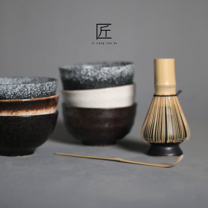 Japanese style matcha set
