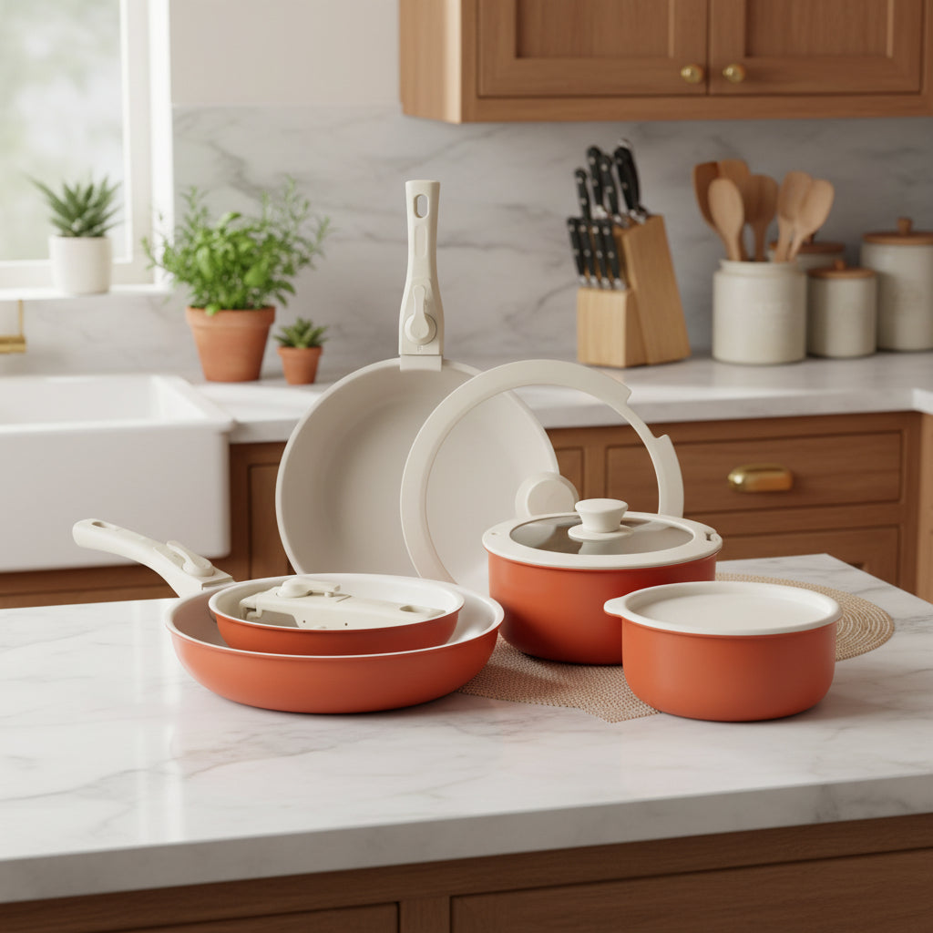 Detachable Handle Multi-Pot Set