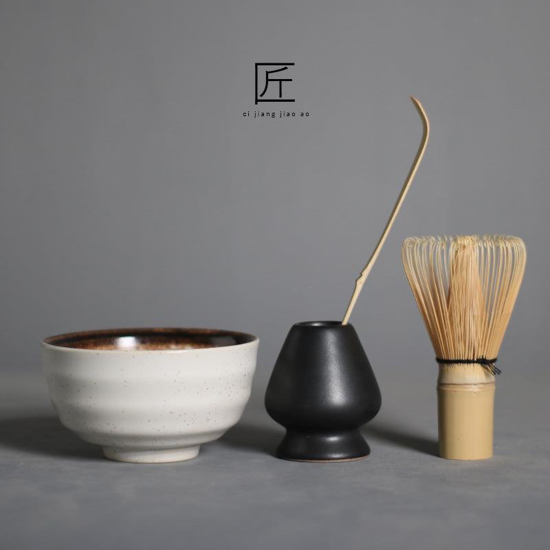 Japanese style matcha set