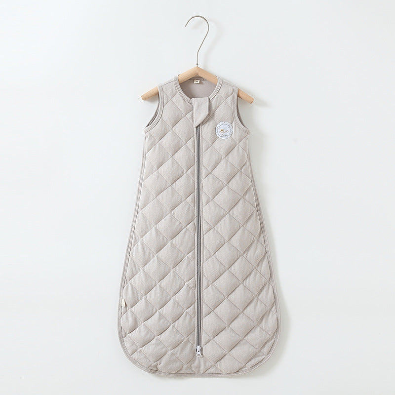 Baby Cotton Sleeping Bag – Quilted Newborn Wearable Blanket