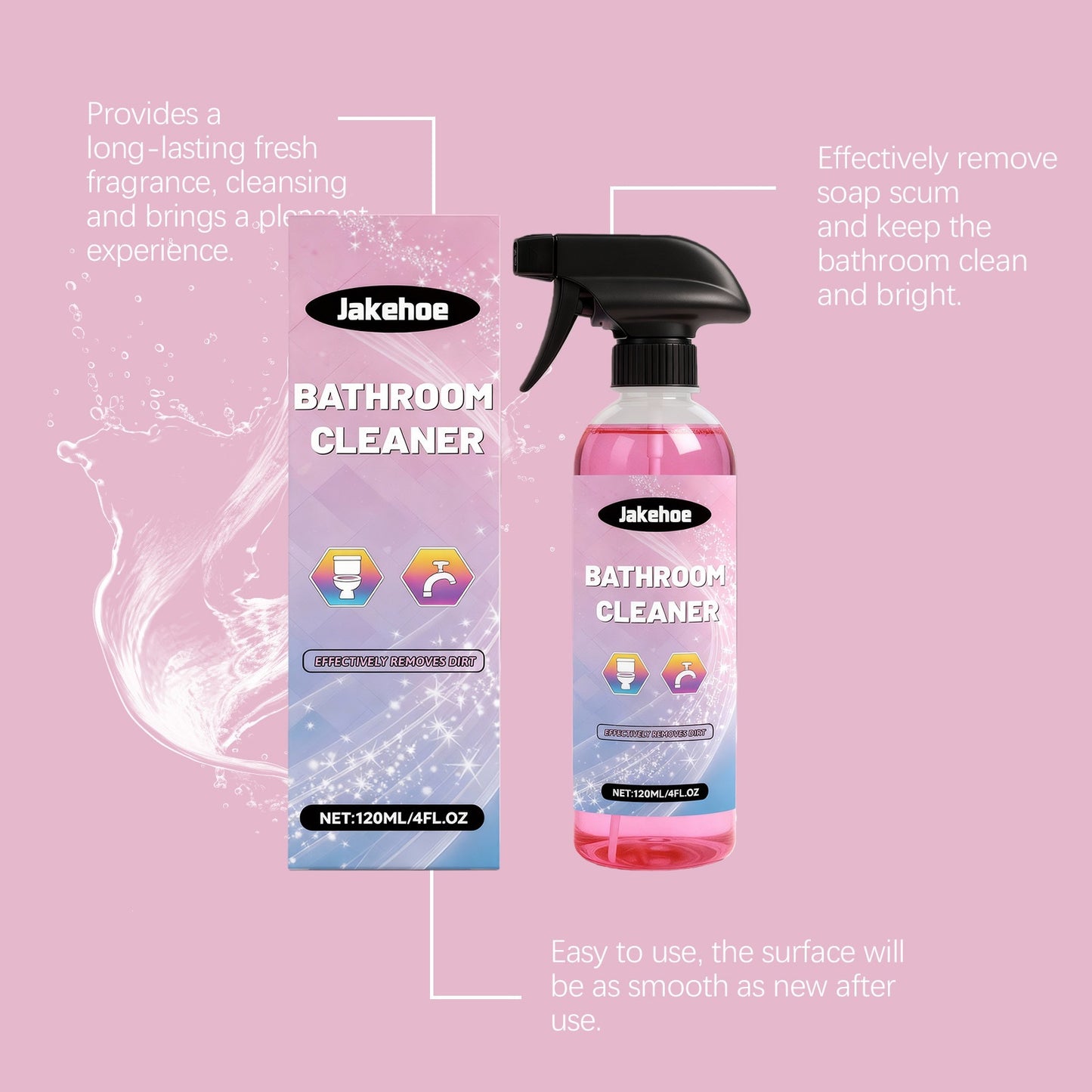 JAKEHOE Bathroom Cleaner