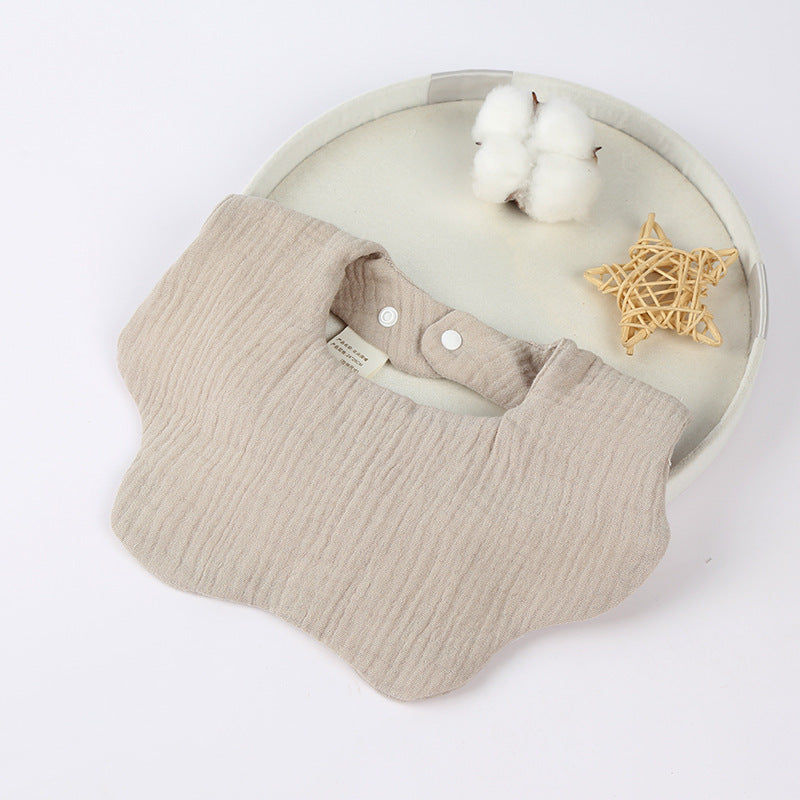 Soft Cotton Six-Layer Baby Bib