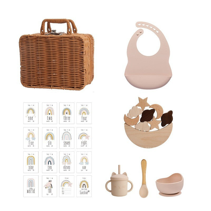 Baby tableware gift box set