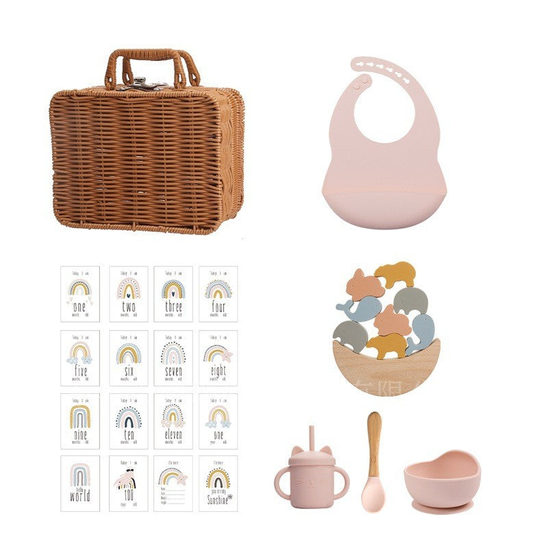 Baby tableware gift box set