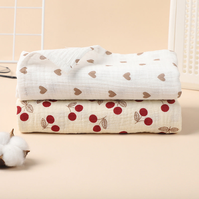 Ultra-Soft Baby Gauze Bath Towel