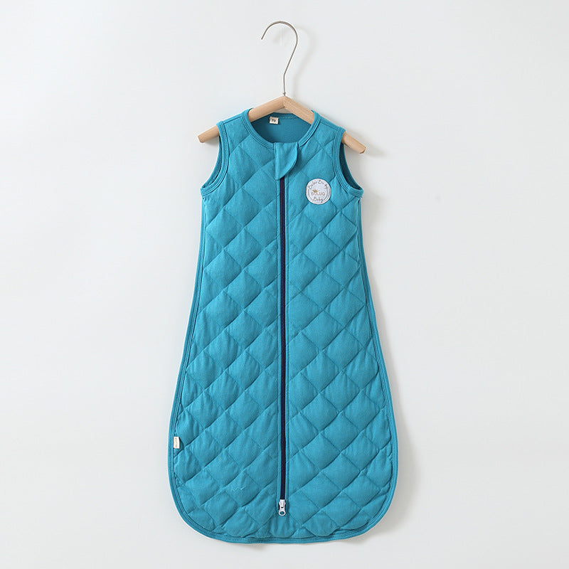 Baby Cotton Sleeping Bag – Quilted Newborn Wearable Blanket