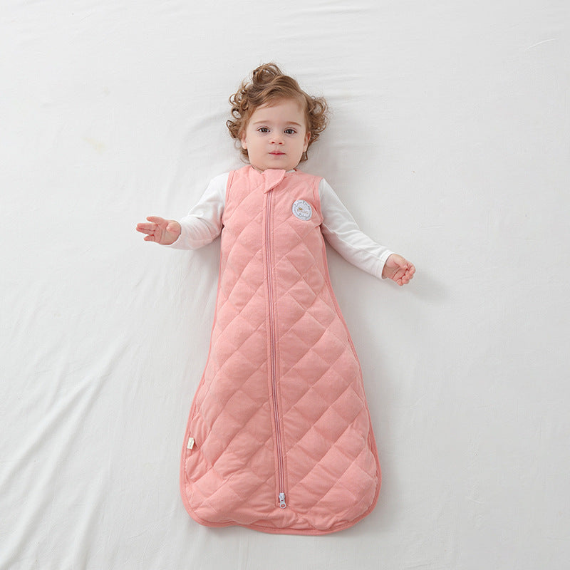 Baby Cotton Sleeping Bag – Quilted Newborn Wearable Blanket