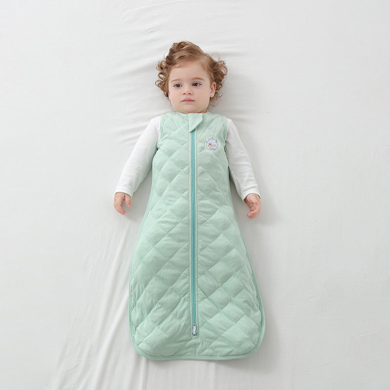 Baby Cotton Sleeping Bag – Quilted Newborn Wearable Blanket