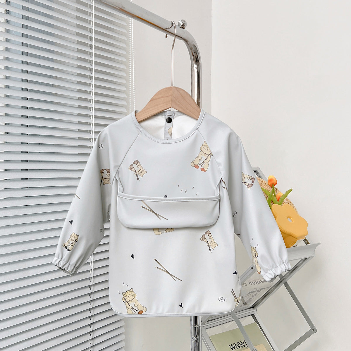 Long Sleeve Baby Bib