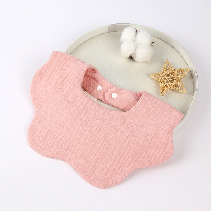Soft Cotton Six-Layer Baby Bib