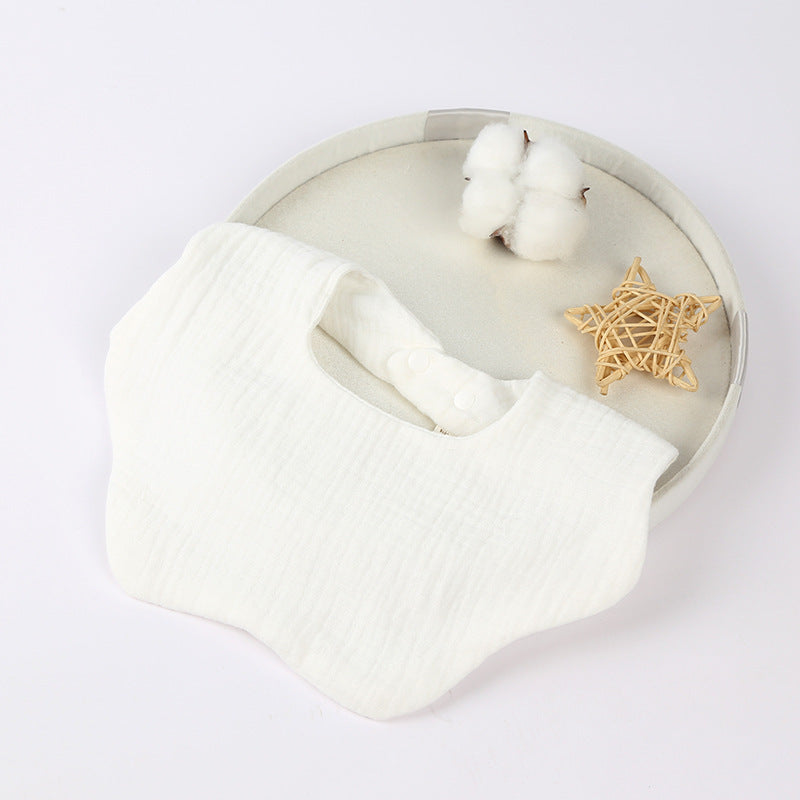 Soft Cotton Six-Layer Baby Bib