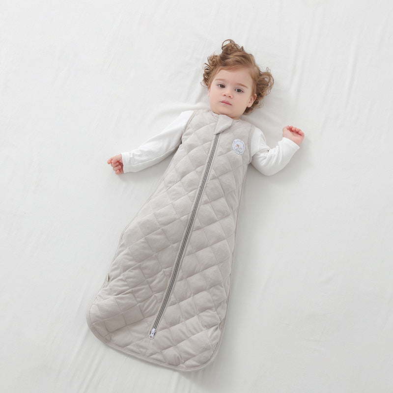 Baby Cotton Sleeping Bag – Quilted Newborn Wearable Blanket