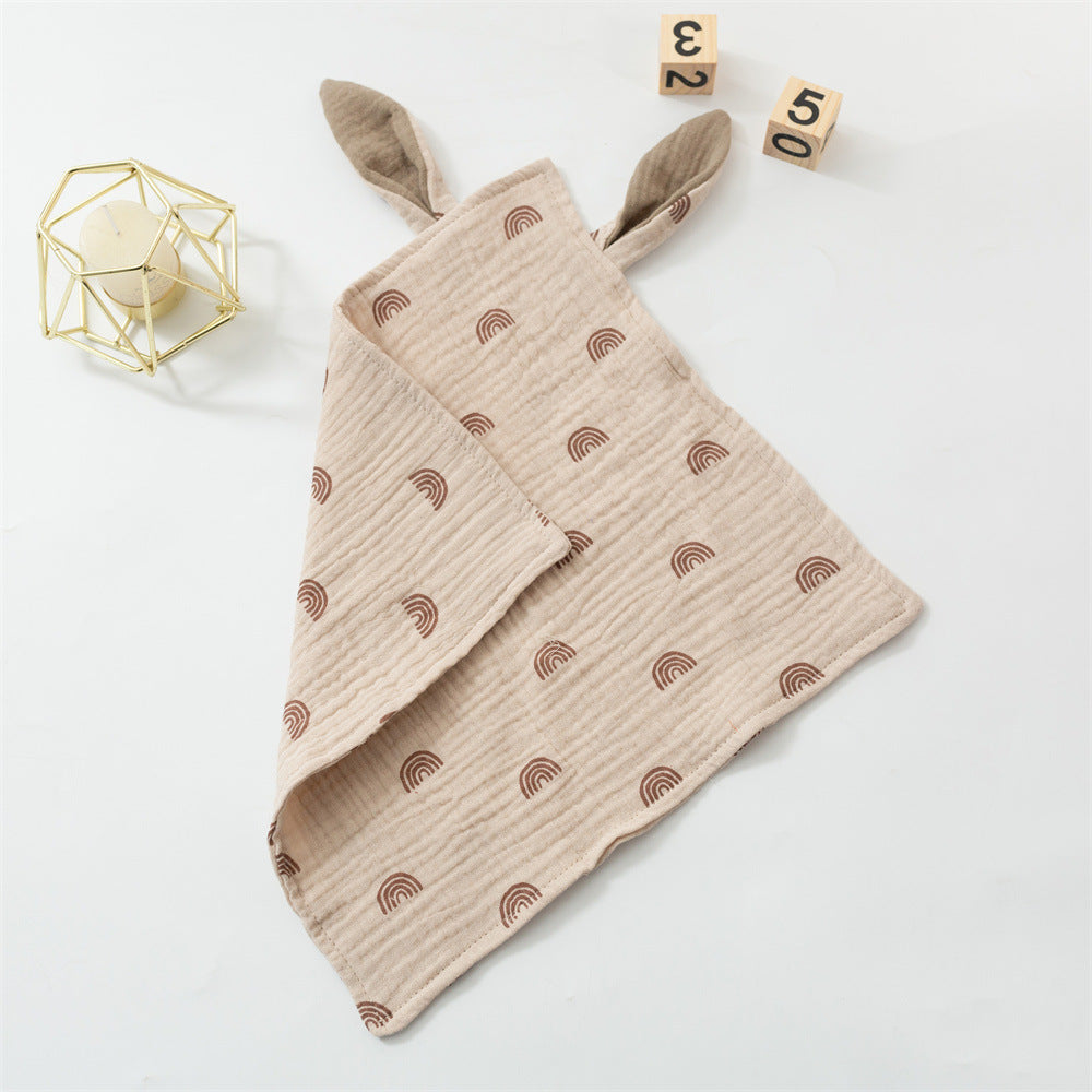 Baby rabbit ears comfort towel