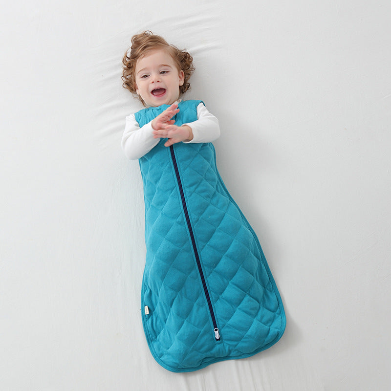 Baby Cotton Sleeping Bag – Quilted Newborn Wearable Blanket