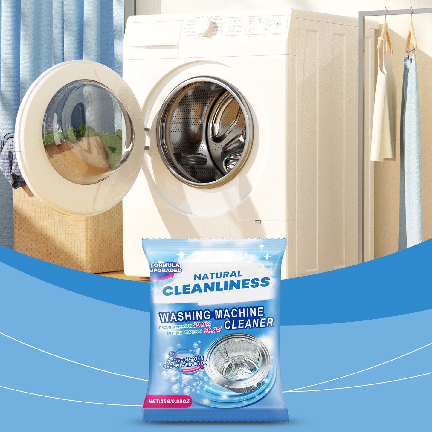 JAKEHOE Washing Machine Cleaning Powder
