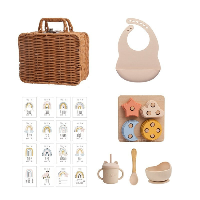Baby tableware gift box set