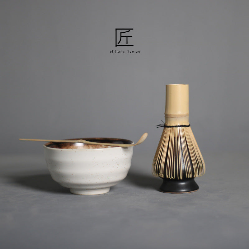 Japanese style matcha set