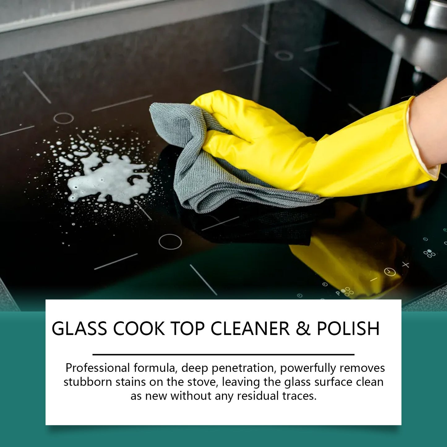 JAKEHOE Glass Stove Cleaner & Polisher