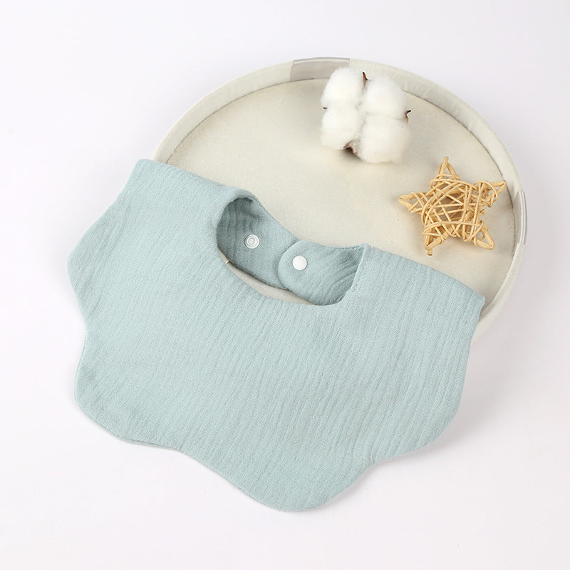 Soft Cotton Six-Layer Baby Bib