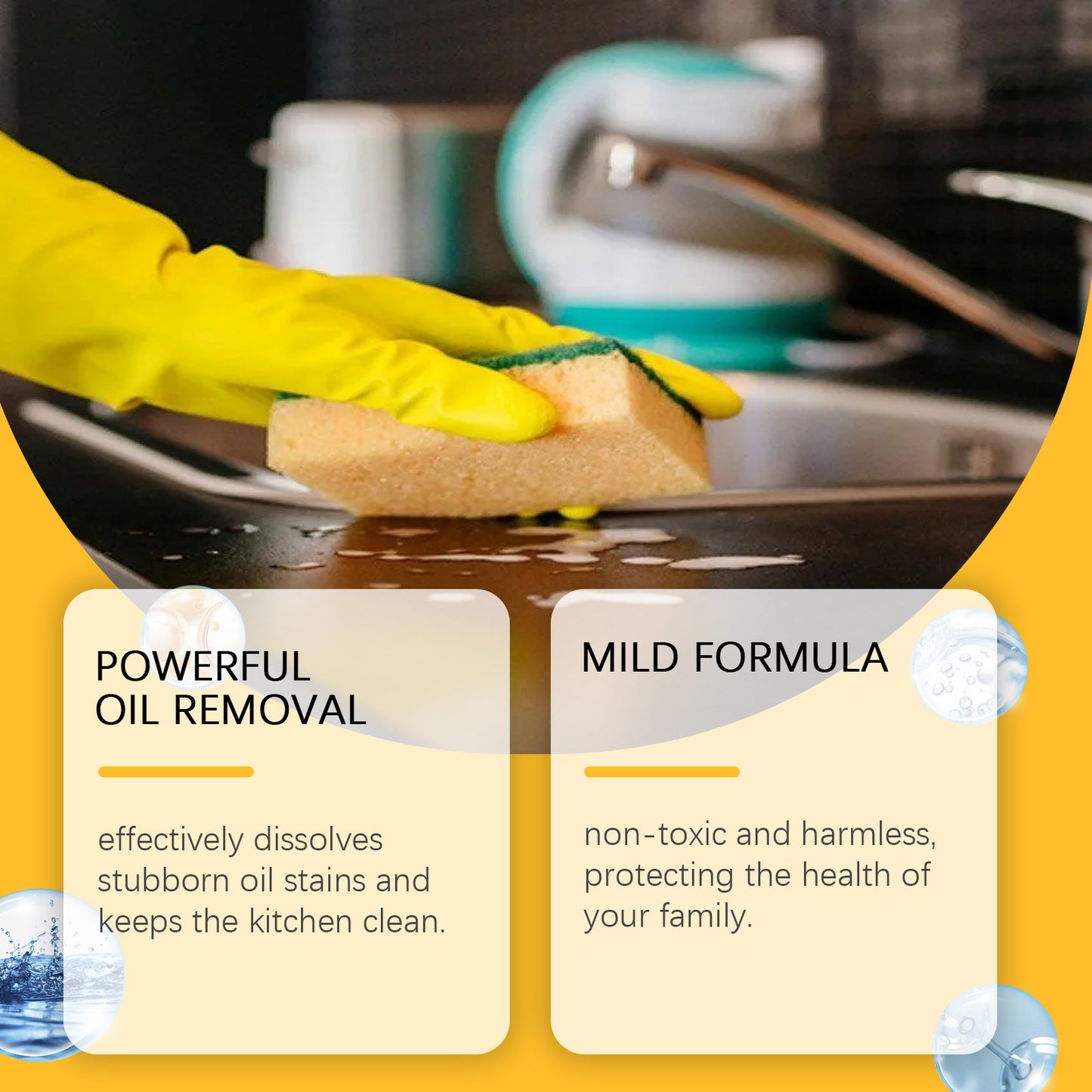 JAKEHOE Kitchen Heavy Oil Cleaner