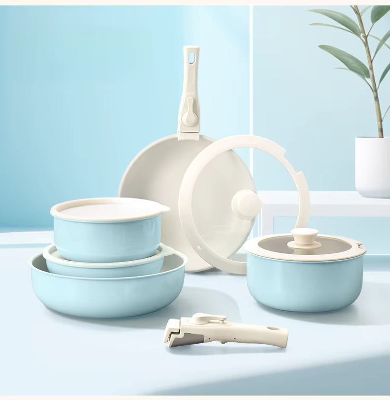 Detachable Handle Multi-Pot Set
