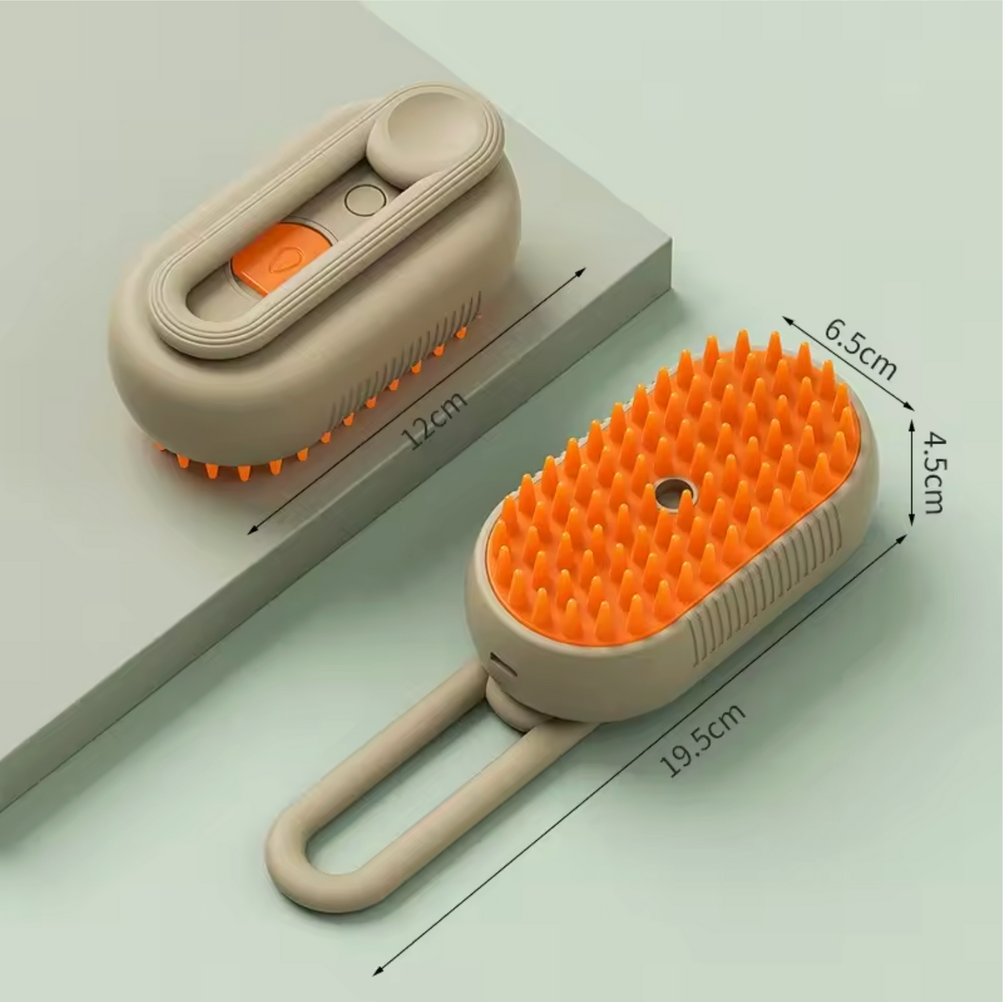3-In-1 Rechargeable Steam Pet Brush